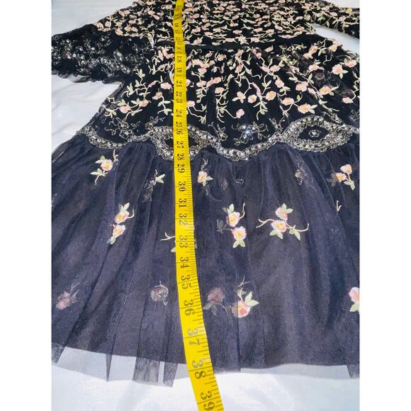 NWT Needle & Thread x BHLDN Climbing Blossom Dress - Women's Size 6 - Picture 10 of 16